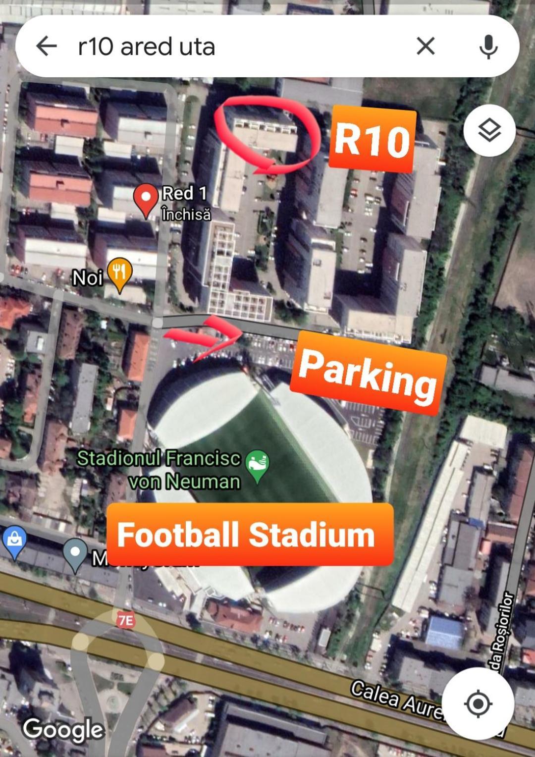 Arad Chic Apartament Uta Exteriör bild